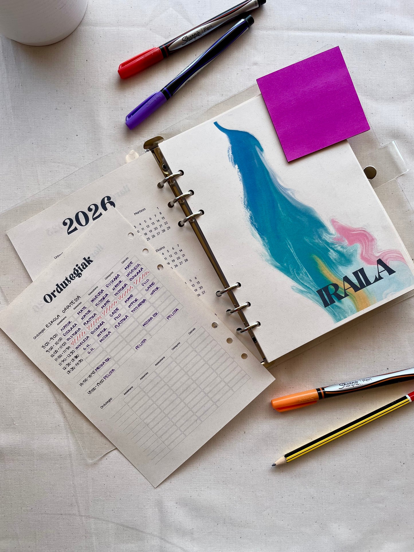 Agenda akademikoa 25-26